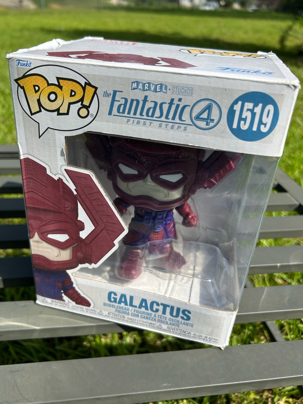 Funko Pop! Marvel Fantastic Four “First Steps” Galactus #1519 – Box Flaws